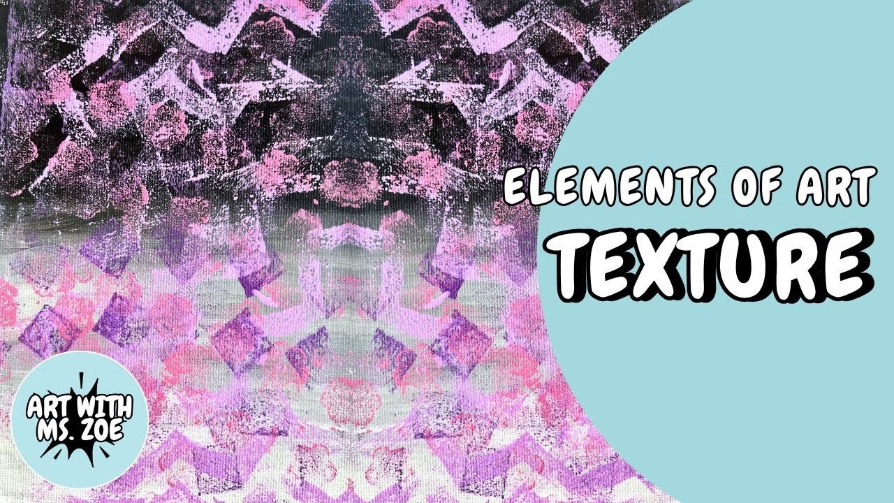 Intro to Texture in Art for Kids!