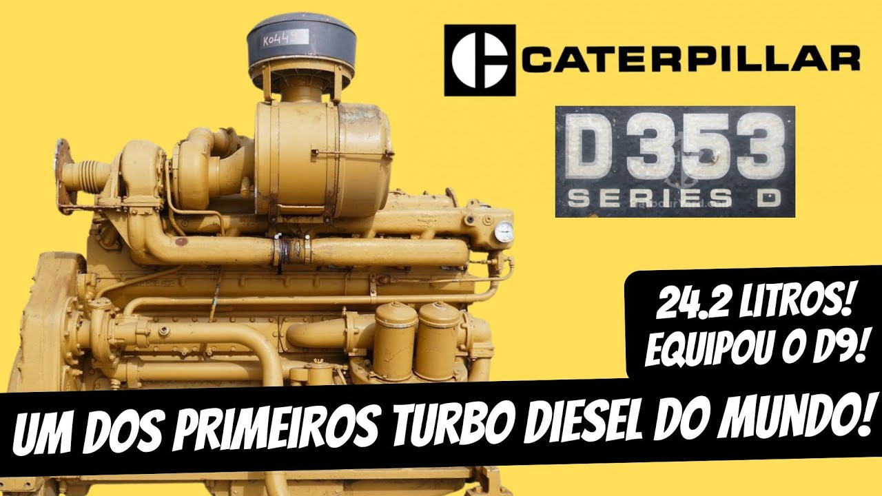 O IMENSO TURBO DIESEL DE 24.2 LITROS!!