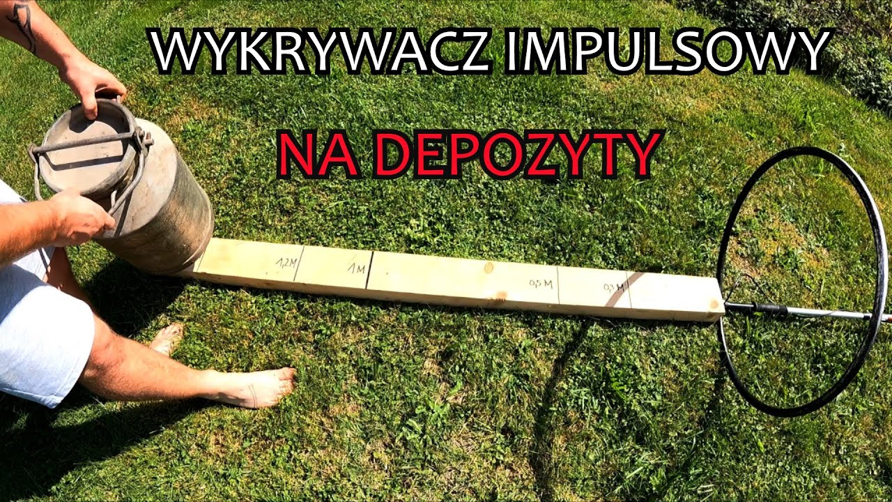 Z ilu metrów pokaże depozyt ? Wykrywacz impulsowy Pi Nowak wady i zalety szczera opinia testy