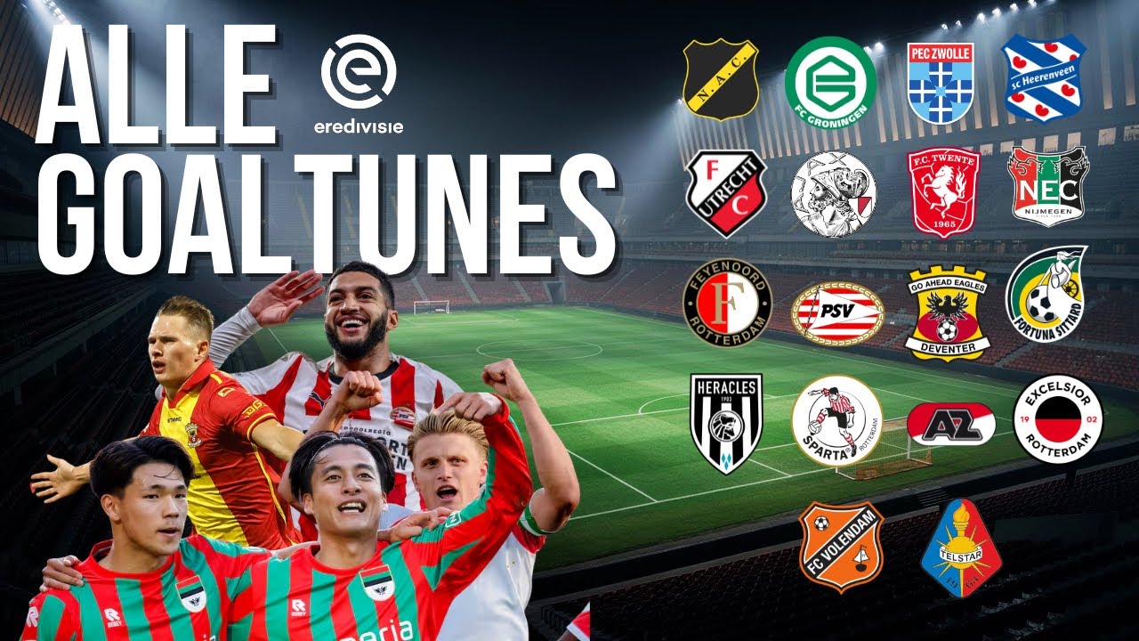 Alle Goaltunes Eredivisie | 2025-2026