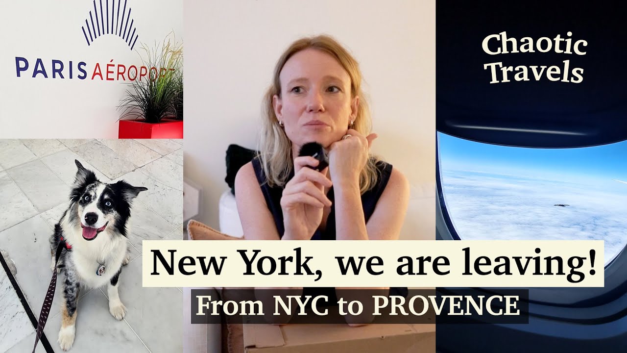 Leaving NYC for Provence | saying goodbye to New York, packing and travel day. Summer vlog 2025 🇫🇷✈️
