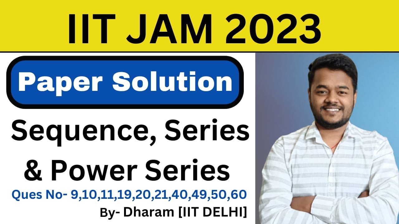 IIT JAM 2023 Paper Solution | Real Analysis Solution | Paper Discussion