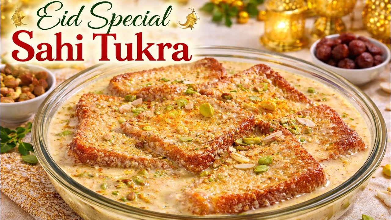 Eid special,authentic Lucknowi Shahi tukra/mughalai classic Shahi tukra,original Royal classic desse
