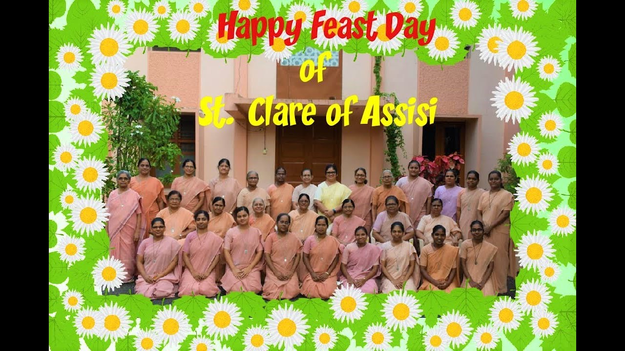 Wishing Song on the Feast Day St  Clare of Assisi,  MSC