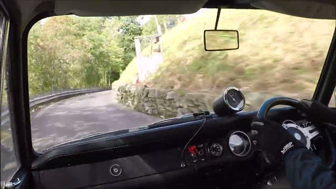 Doune hill climb Sept 2025 Hillman Imp 1040cc - Alex Howells fastest run and (another) new PB
