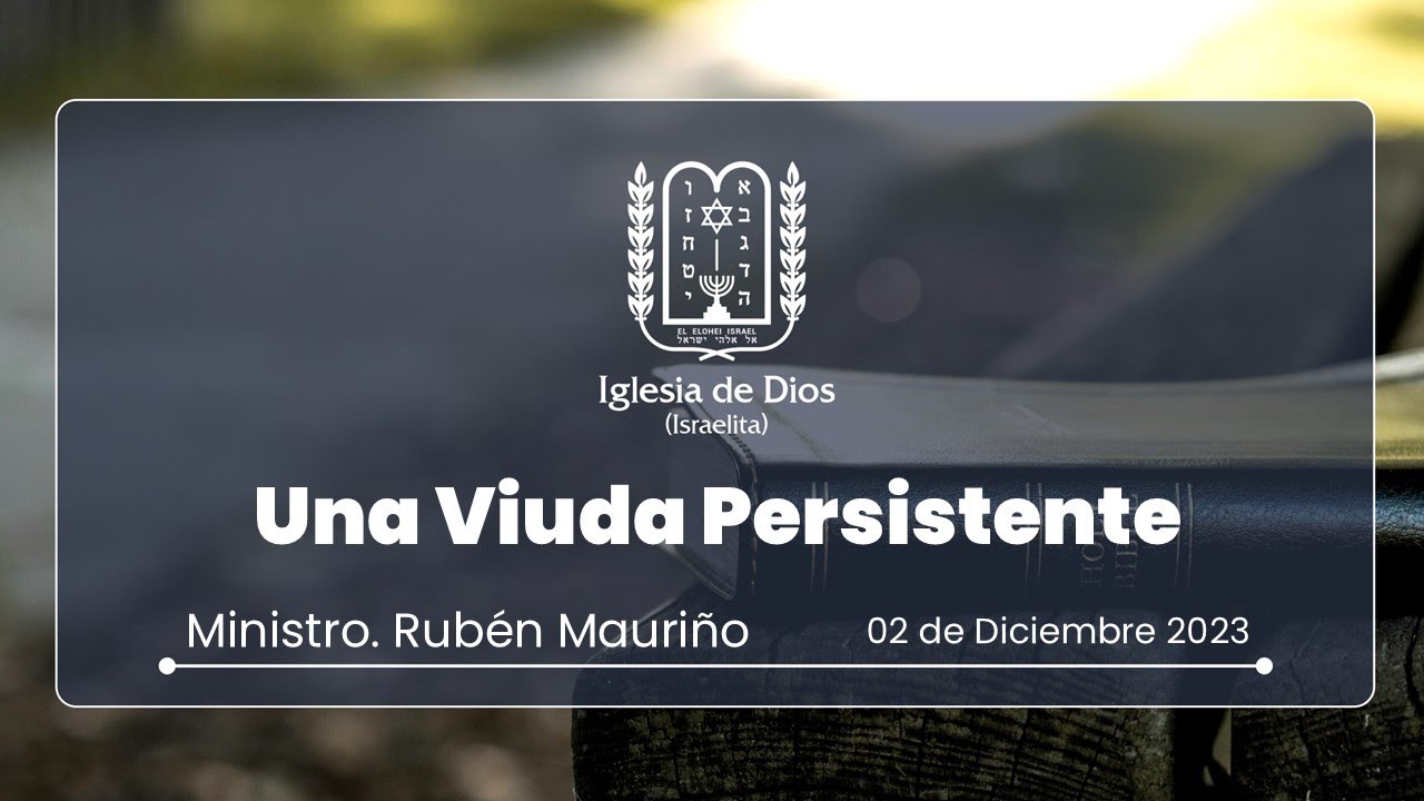 Una viuda persistente - Ministro Rubén Mauriño 02/Diciembre/2023