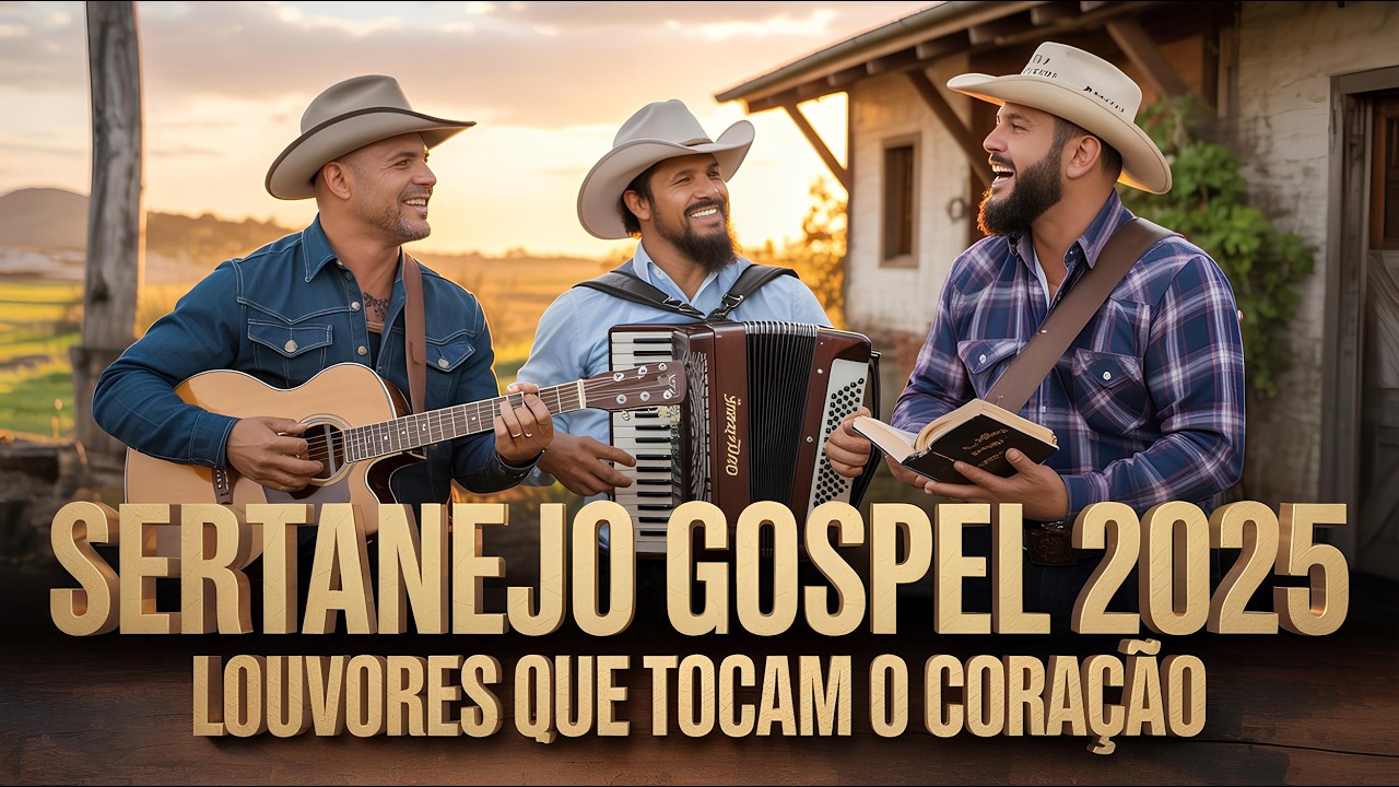 💫 SERTANEJO GOSPEL 2025 ✨ Louvores Exclusivos que Vão Tocar Seu Coração! (OFICIAL)