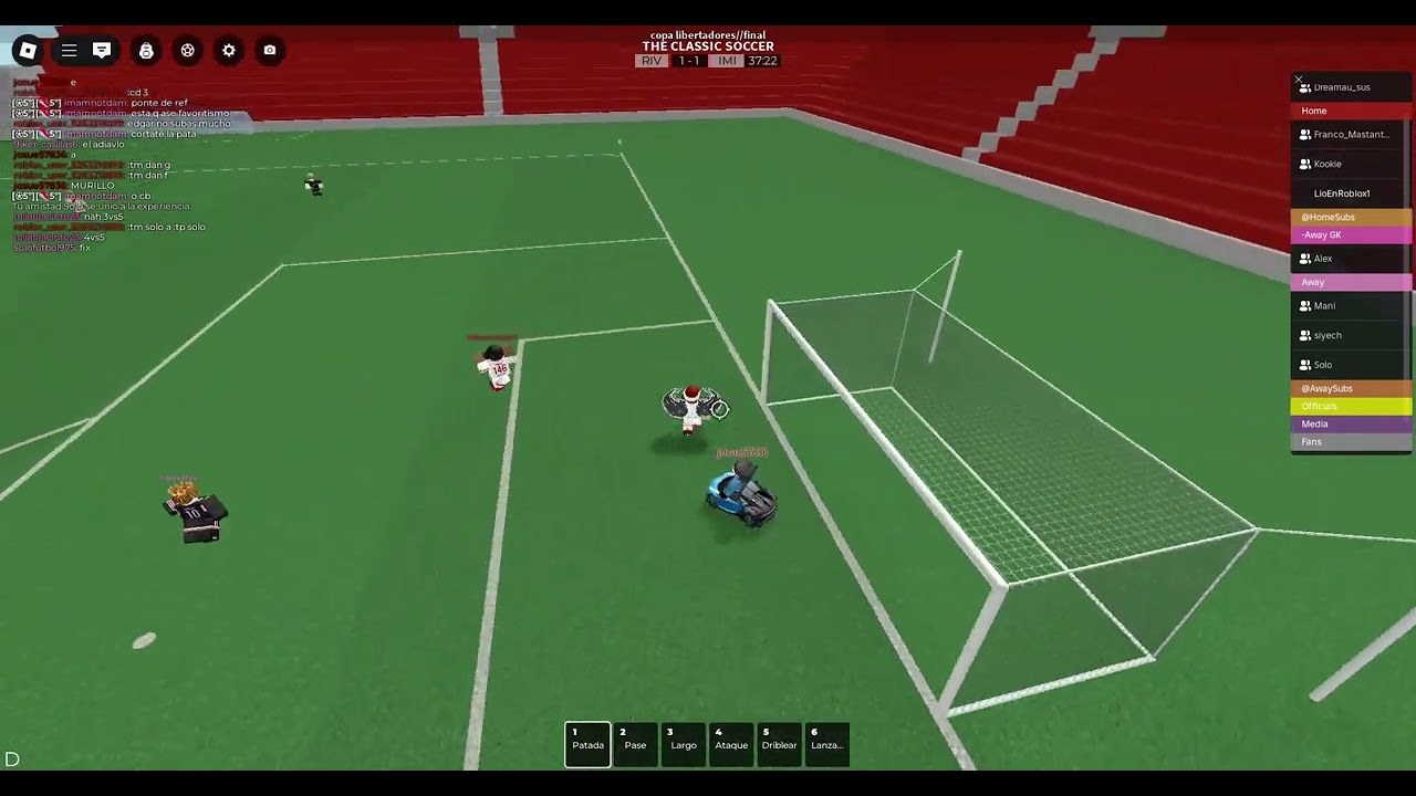 RIVER CAMPEON DE LA LIBERTADORES//river 5 - 4 inter miami//futbol clasico//roblox//copa libertadores