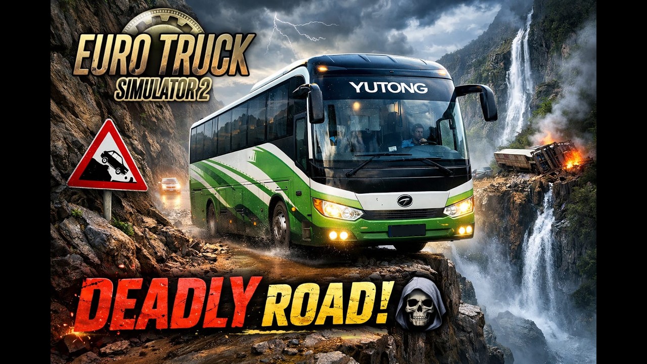 Riding as a Passenger in Euro Truck Simulator 2 LIVE 😱 | Overhead Bus POV