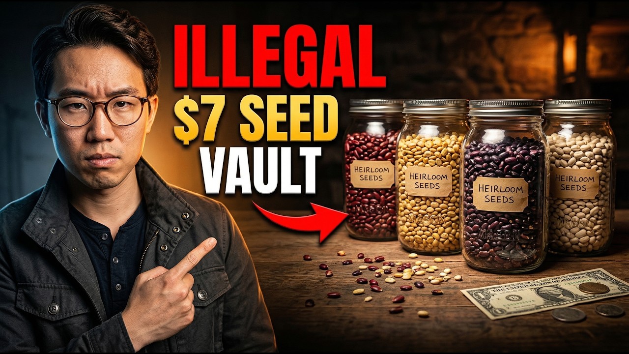 The $7 Seed Vault the Rockefellers Made Illegal After WWII. Feeds a Family Forever.