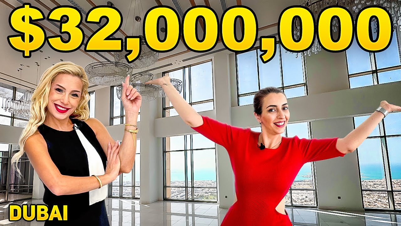 ВНУТРИ ПЕНТХАУСА В ДУБАЕ стоимостью 32 000 000 ДОЛЛАРОВ НА 70 ЭТАЖЕ С 360° ВИДОМ НА ГОРОД