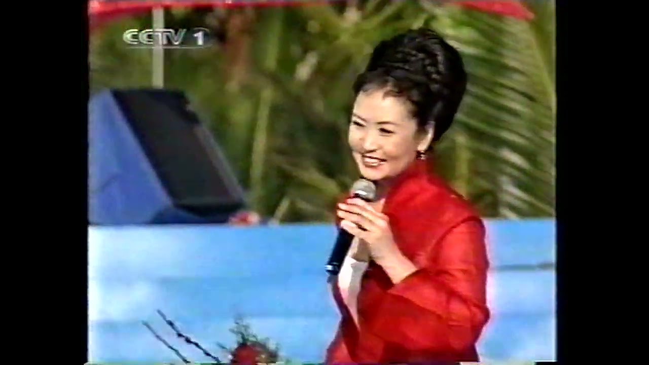 歌曲《报答》彭丽媛演唱 2002年“心连心”艺术团赴海南演出