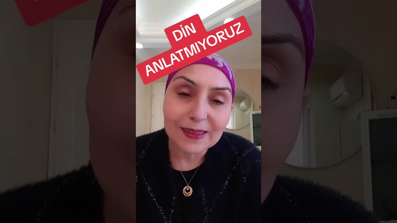 Din anlatmiyoruz