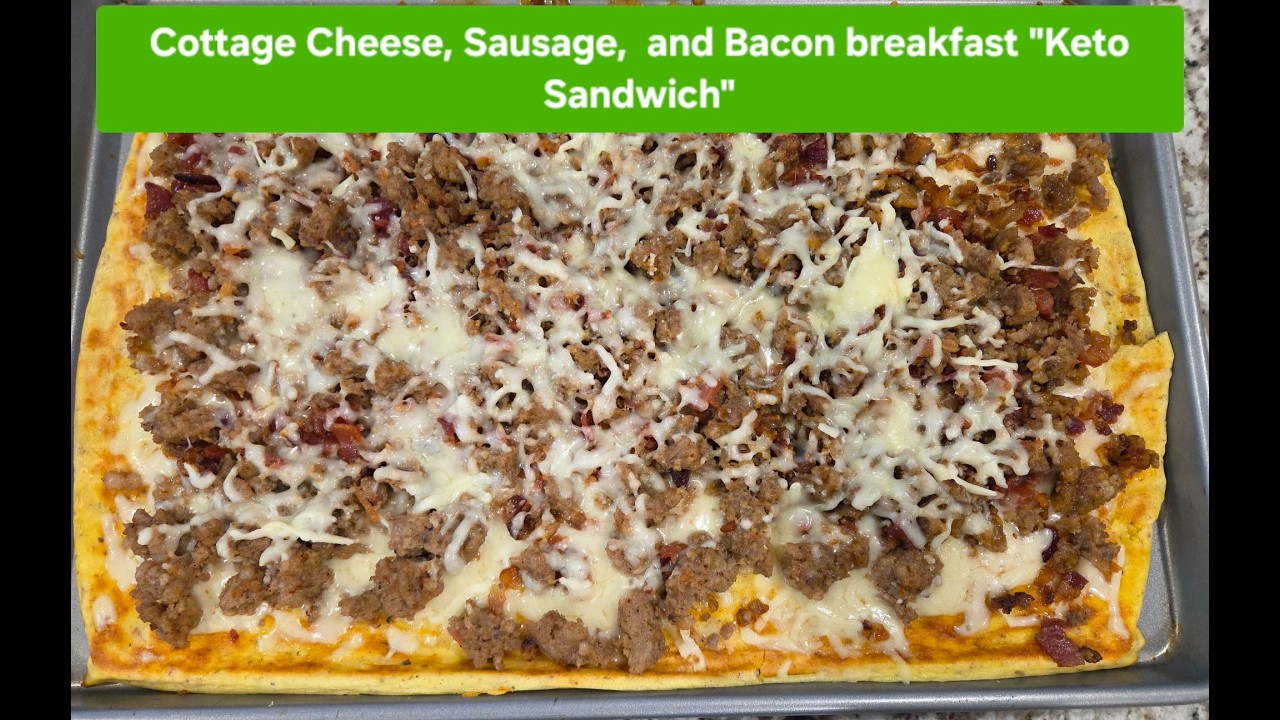 Cottage Cheese Keto Breakfast, YUM!