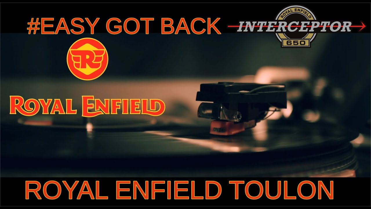 EASY GOT BACK #ROYALENFIELDTOULON 2020