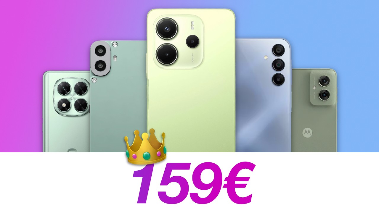 Die Top 5 Smartphones unter 200 &euro; (2025)