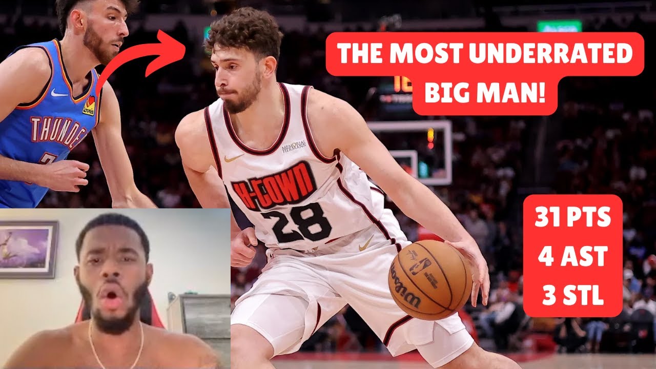 REACTION To Alperen Sengun Highlights vs Thunder
