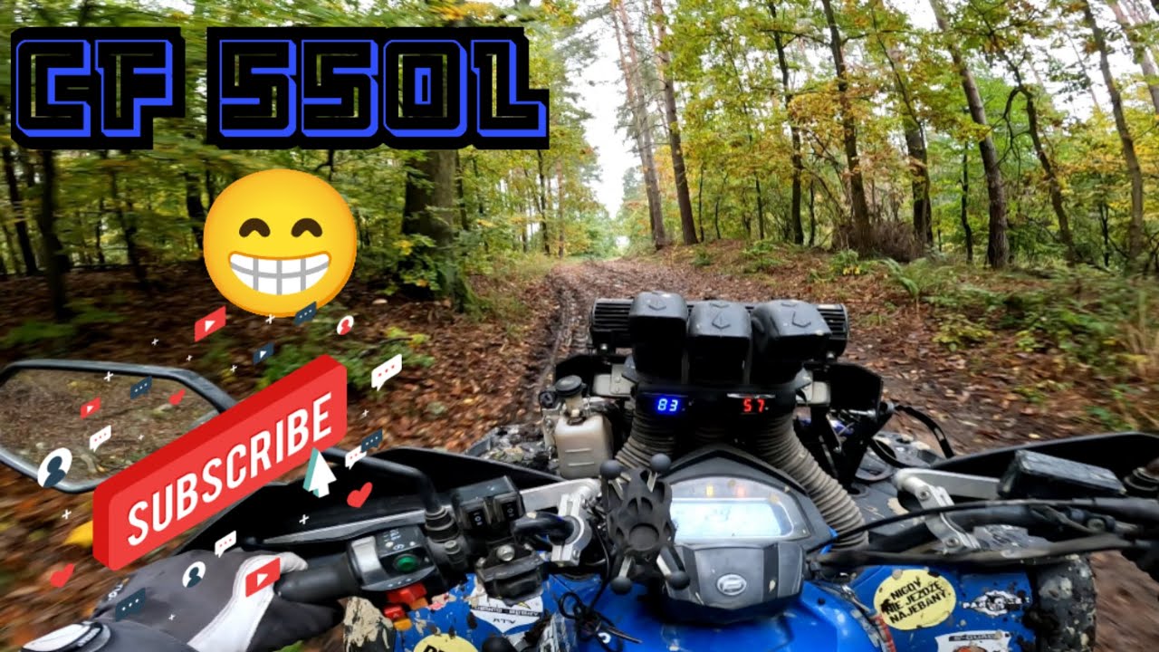 Cf Moto 550 Dostałem go na wypad & Cf 625/Linhai 410