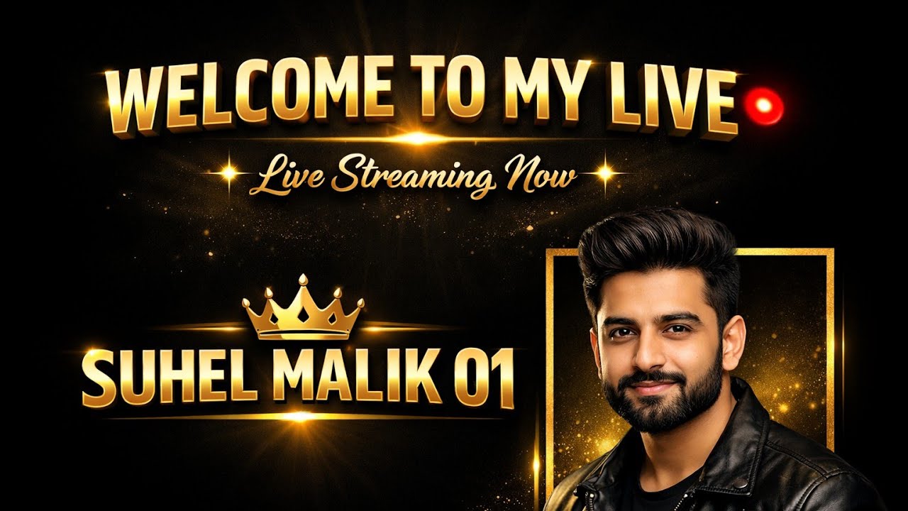 Suhel malik 01 is live! welcome to my live stream 🙂
