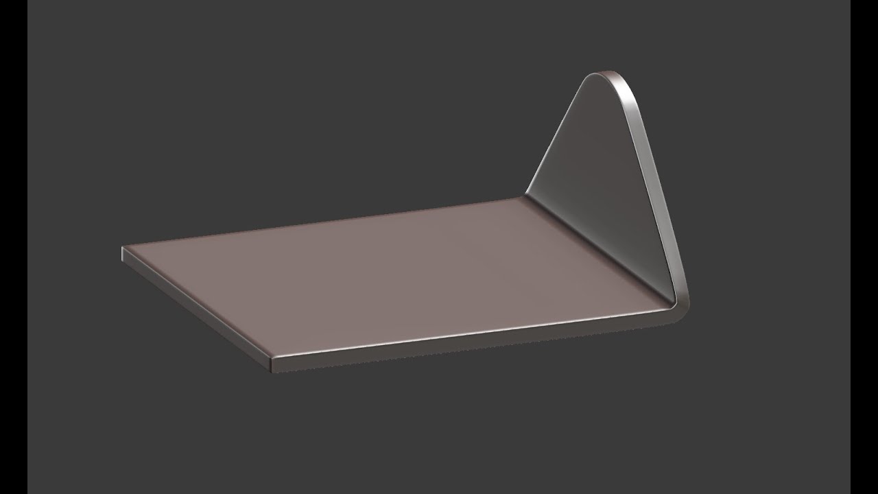 How to bend solid flat objects with precision in Blender.