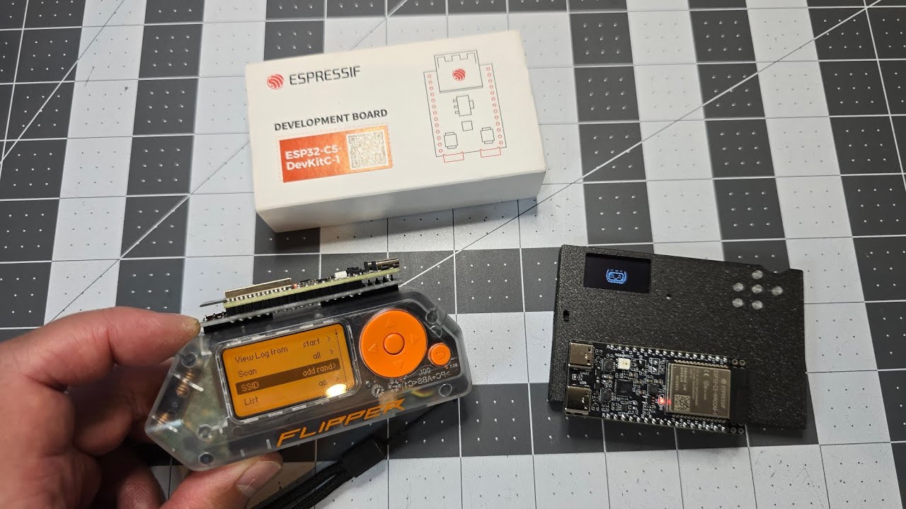 Самодельная плата разработки Wi-Fi 5 ГГц для Flipper Zero и Kiisu (ESP32-C5) | Полная пошаговая с...