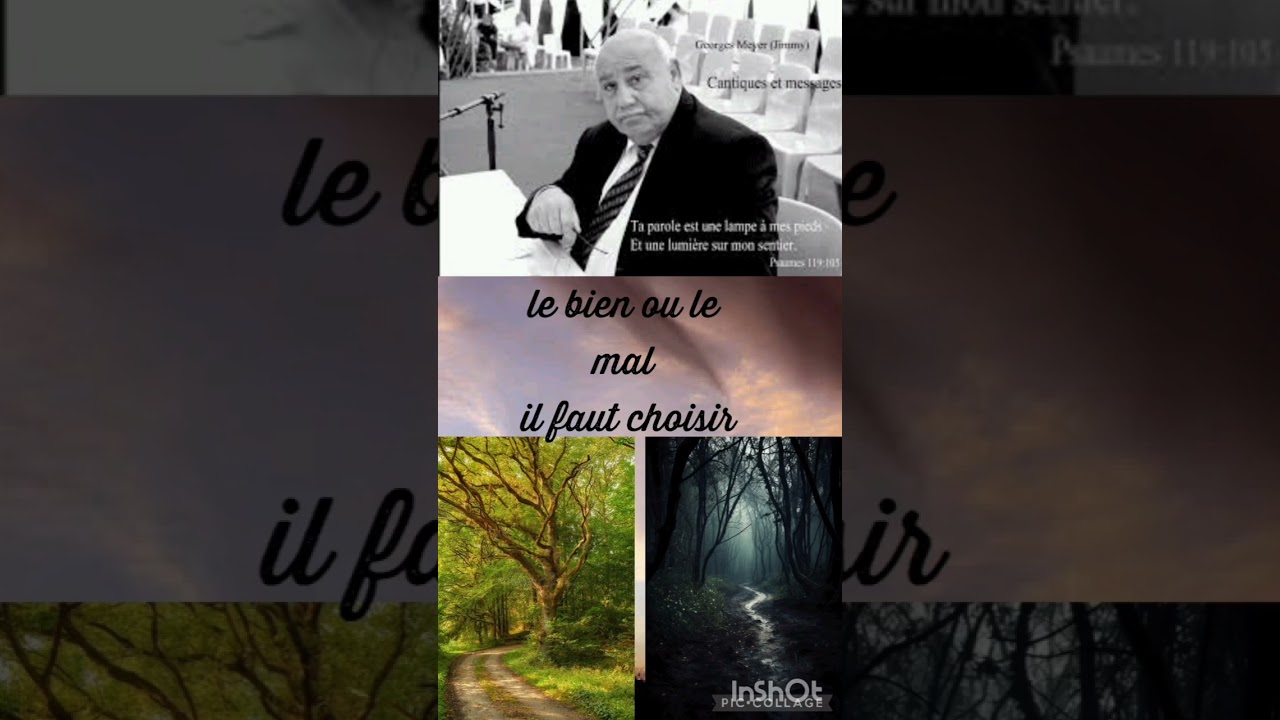 prédication le bien ou le mal Jimmy Mayer Vie et Lumière
