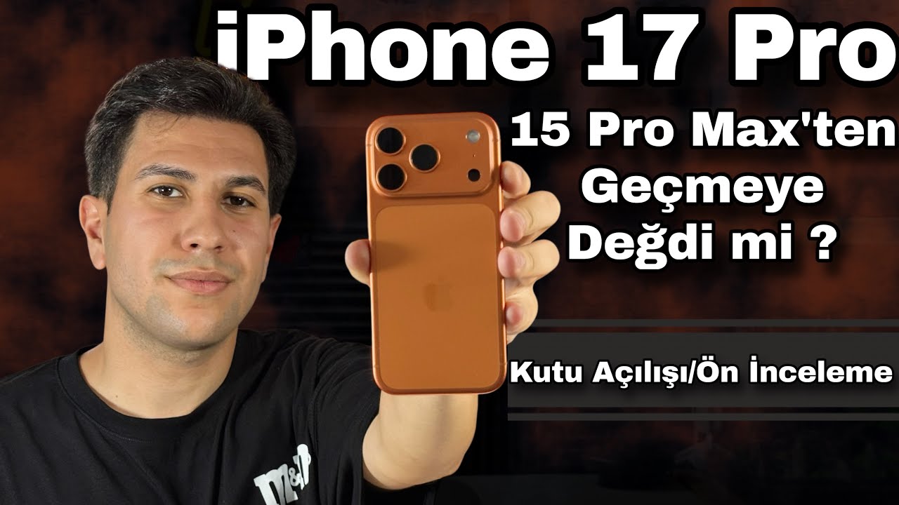 Yeni Telefonum Turuncu iPhone 17 Pro Oldu! - Ön İnceleme
