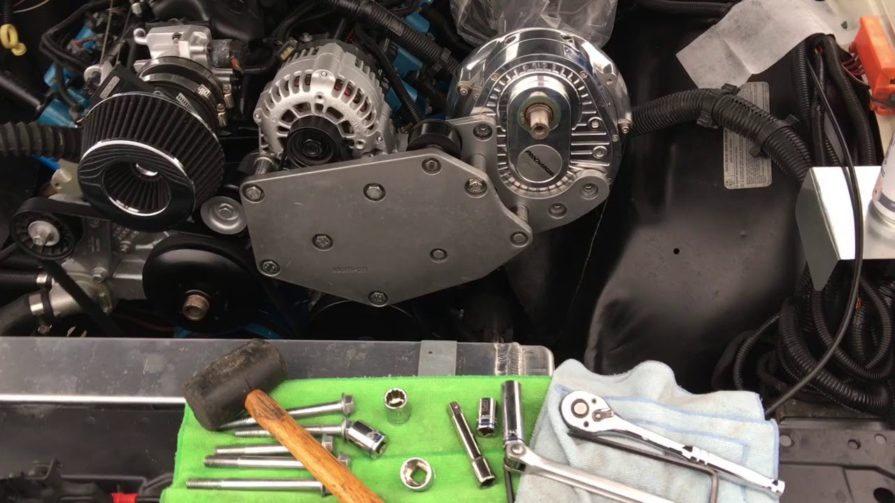 Procharged 5.3 LS Swap - Parts Video 3 - ProCharger Main Bracket - 1978 Caprice Classic LM7 LSX