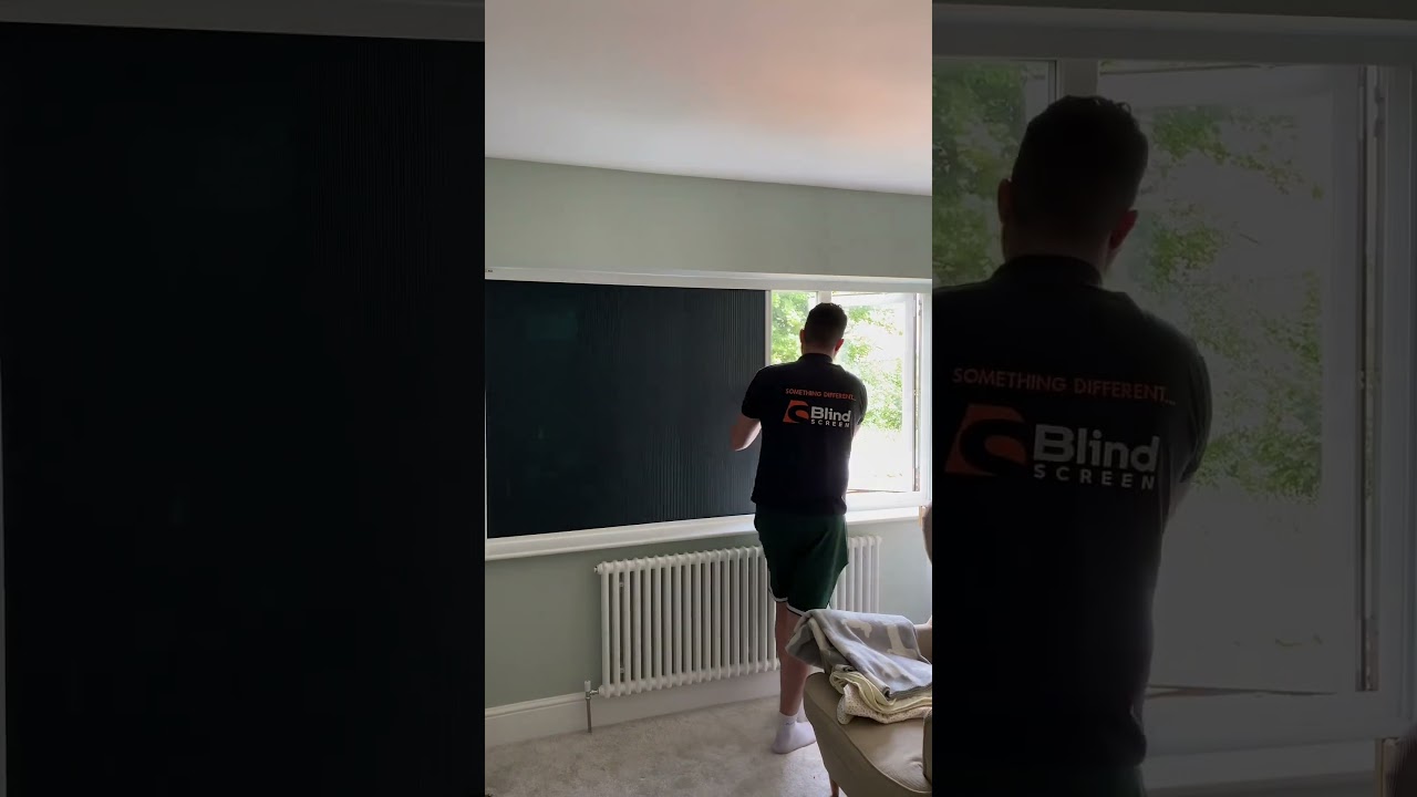 Bedroom blackout blinds 