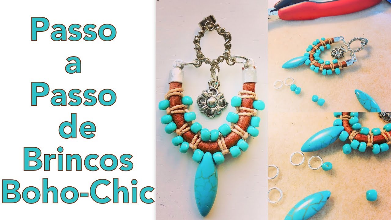 Passo a Passo de Brincos Boho-Chic Fácil e Rápido!