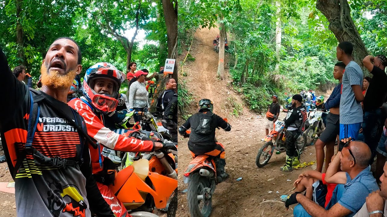 Ruta en Motocross Reto Subida Extrema ENDURO Republica Dominicana