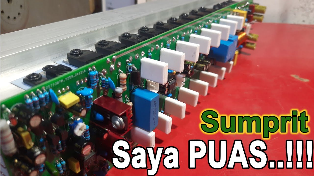 Saya PUAS Dengan Power Amplifier Class H ini