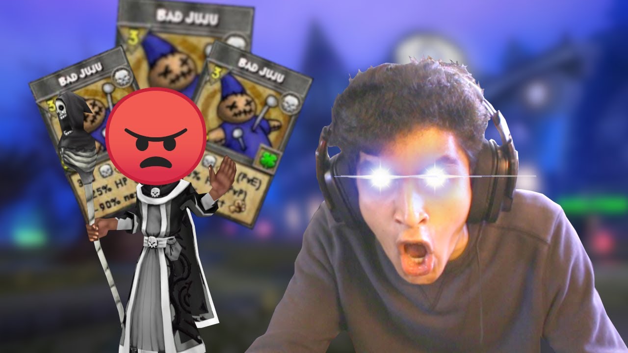 Wizard101 Visionary Fire PvP: Juju Spammer Rage Quits From FIRST?!