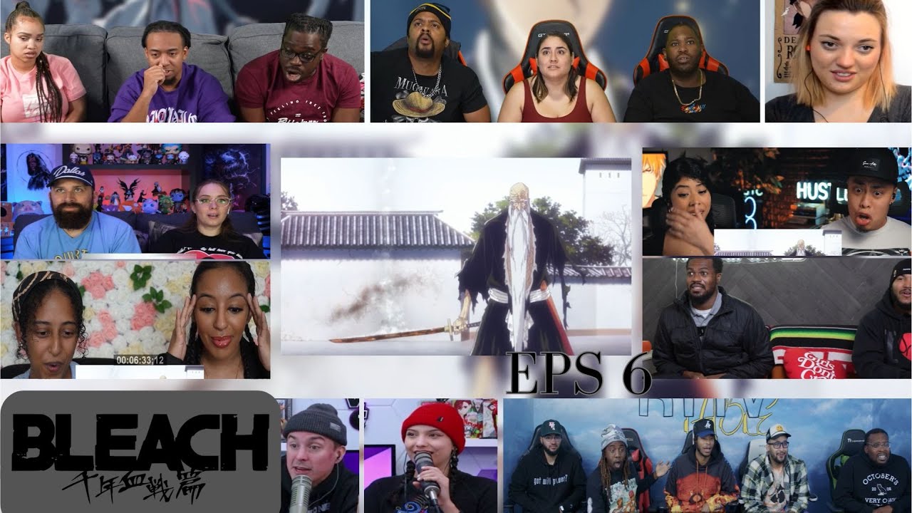 [千年血戦篇] | Bleach : Thousand Years Blood Wars Episode 6 Reaction Mashup |