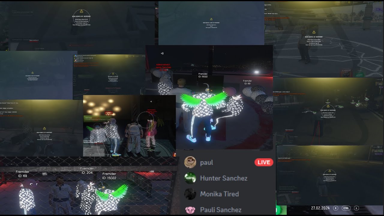[Grand RP DE] PC Check Montage x gutes Aim | Paul Sandmann