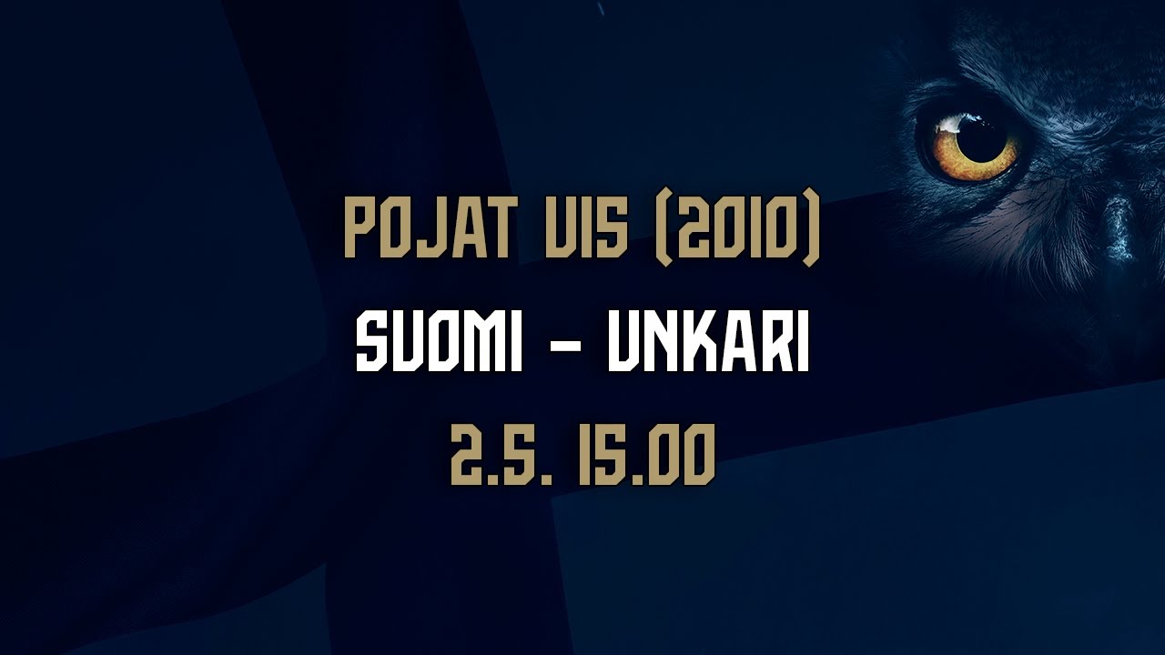 Pojat U15 (2010) | Suomi – Unkari | 2.5. 15.00