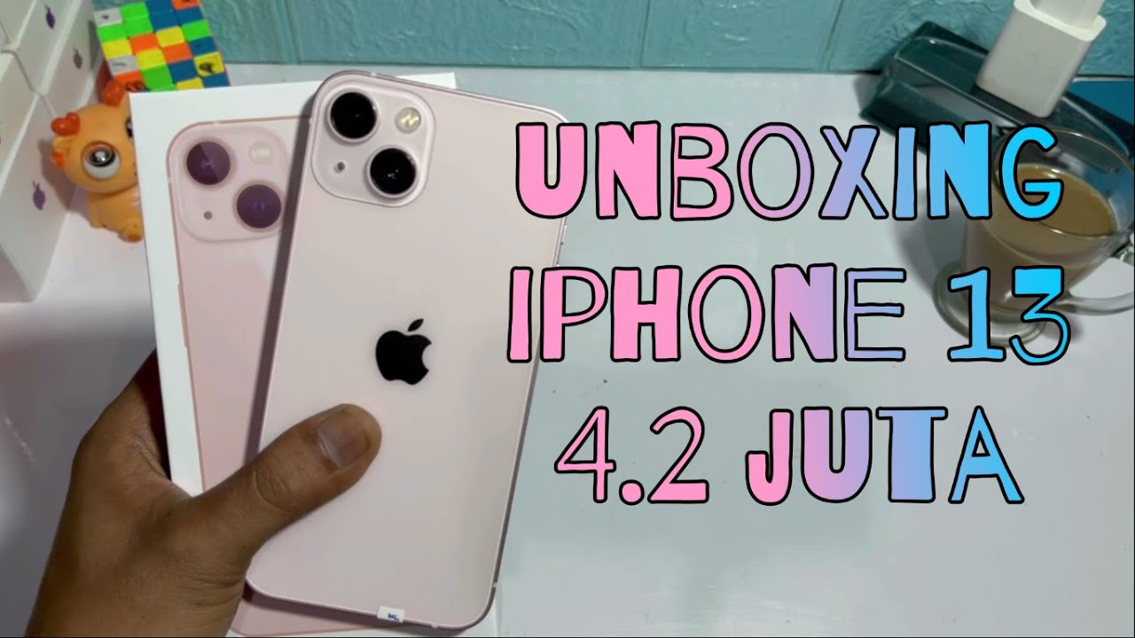 Ratu Phone88! Iphone 13 Inter Warna Pink - Unboxing