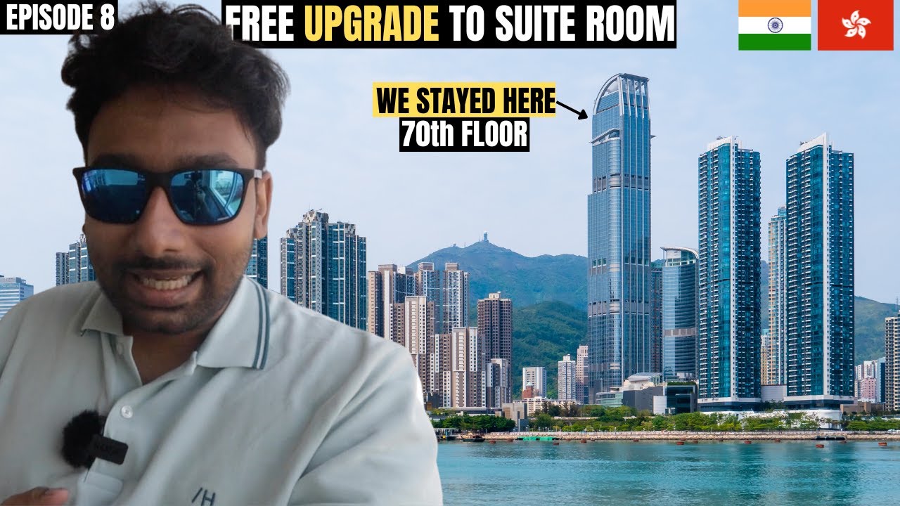 We stayed in a 5-Star Hotel in HONG KONG in the SKY ! Nina Hotel Tsuen Wan West Review | Peak Tram