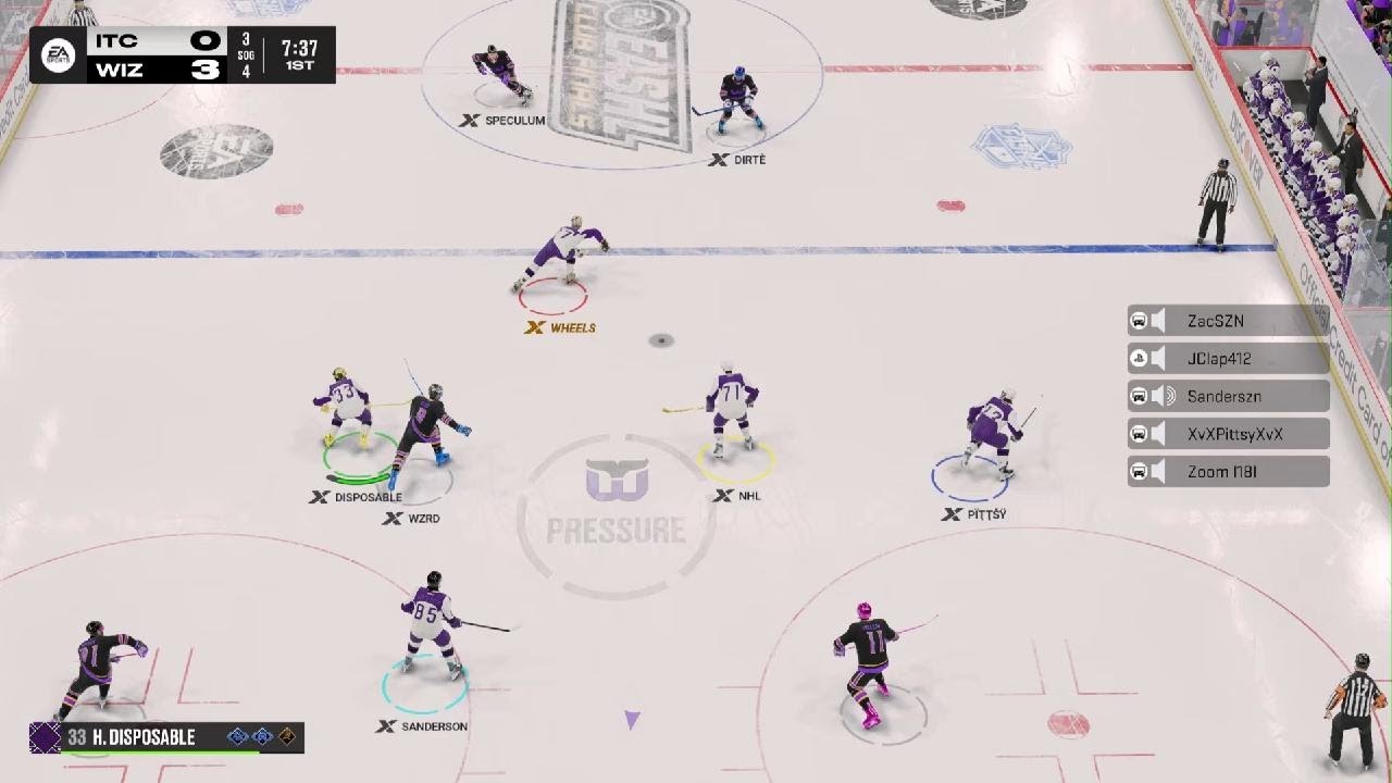 NHL 26 6V6 Club Finals Gameplay EASHL CHEL