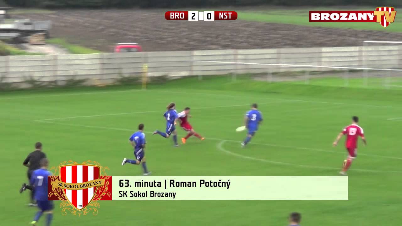 SK Sokol Brozany - TJ Sokol Nové Strašecí | sestřih utkání