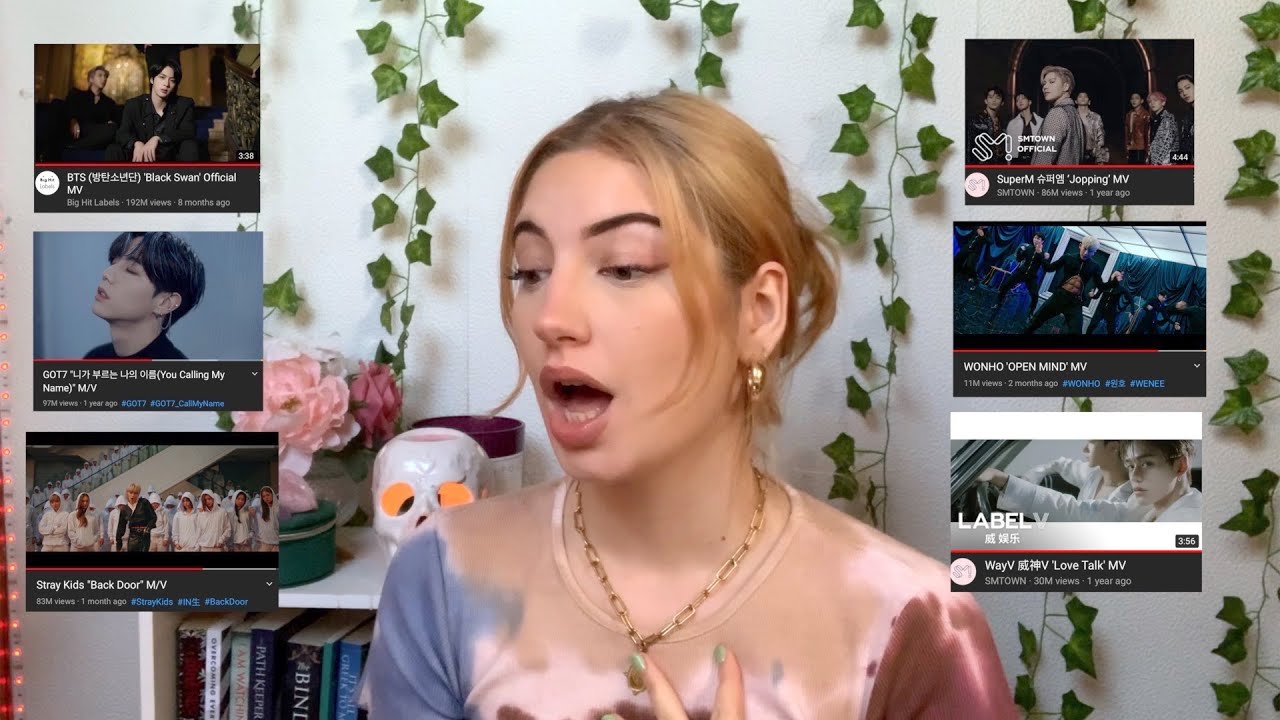 Reacting to Korean & Chinese Boy Bands/Songs || BTS, WayV, SuperM, StrayKids, Got7 & Wonho!