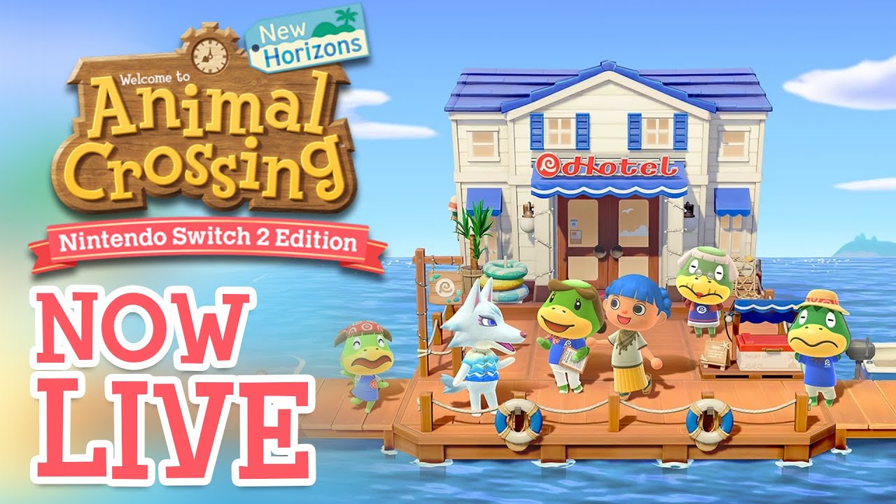 Animal Crossing New Horizons 3.0 Update LIVE [streamed]