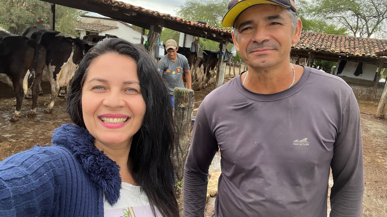 FUI A FAZENDA DE ALCI DE ONDE KATIANE PEGAVA O LEITE