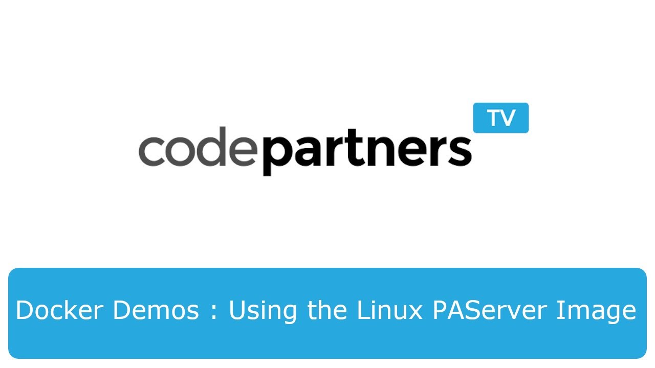 Docker Demos : Using the Linux PAServer Image