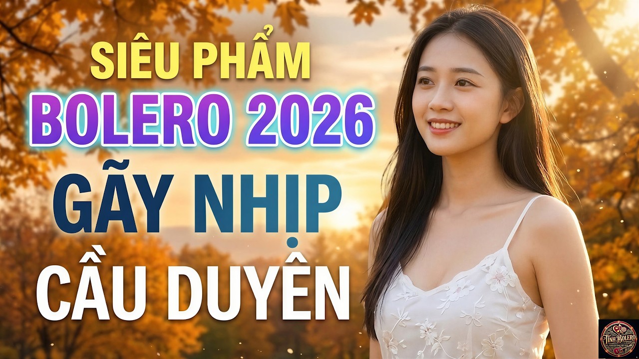 [1 TIẾNG] GÃY NHỊP CẦU DUYÊN | Bolero Buồn Thấu Tim | Nhạc Vàng Trữ Tình Hay Nhất