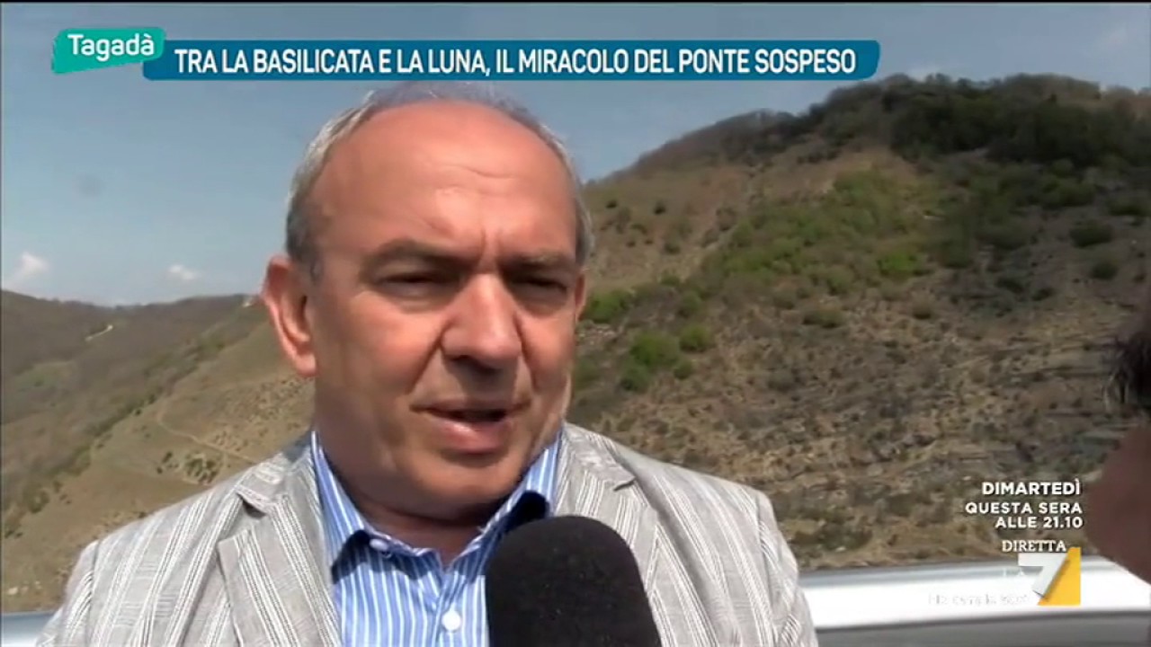 Tra la Basilicata e la Luna, il miracolo del ponte sospeso