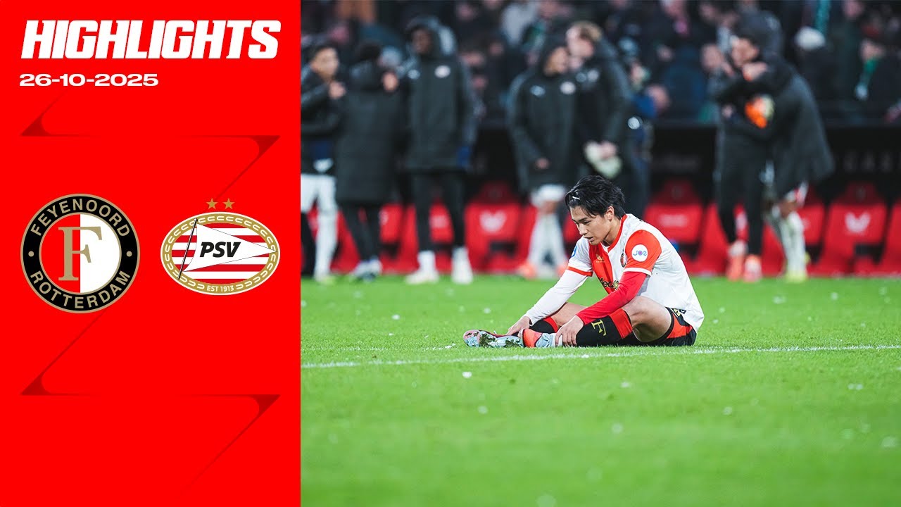 Highlights Feyenoord - PSV | Eredivisie 2025-2026