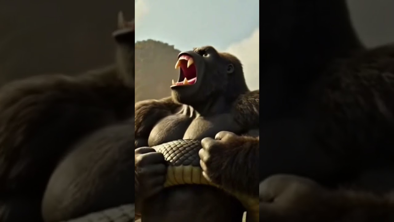 KING KONG vs GIANT PYTHON &ndash; The Most Brutal Monster Battle Ever!