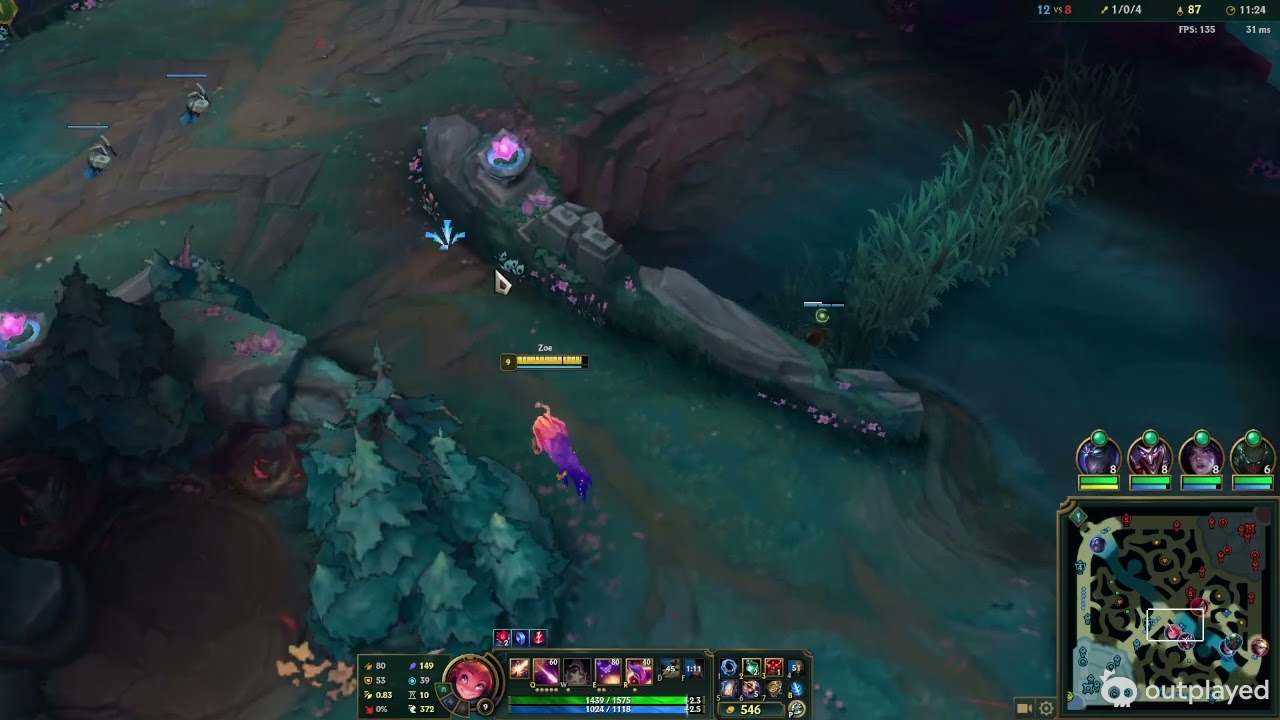Zoe vs Corki Emerald