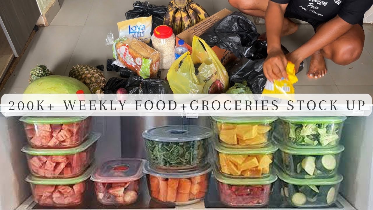 Living in Nigeria: 200k+ budget weekly food/groceries shopping